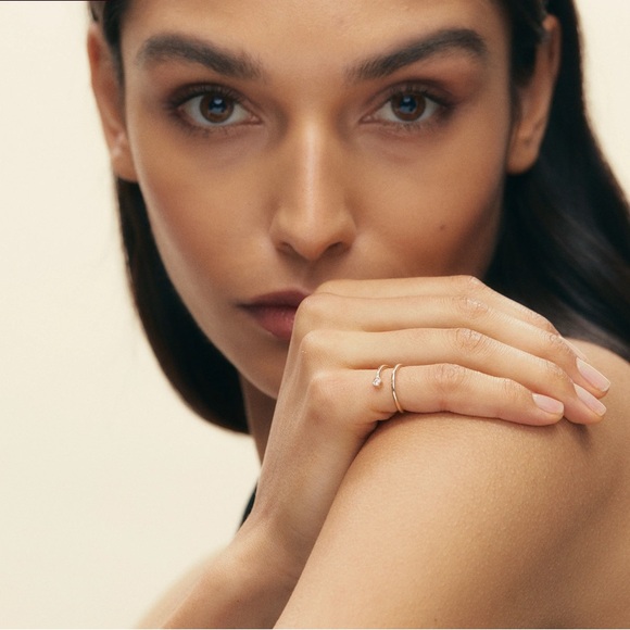 Shiffon Co Duet Pinky Ring